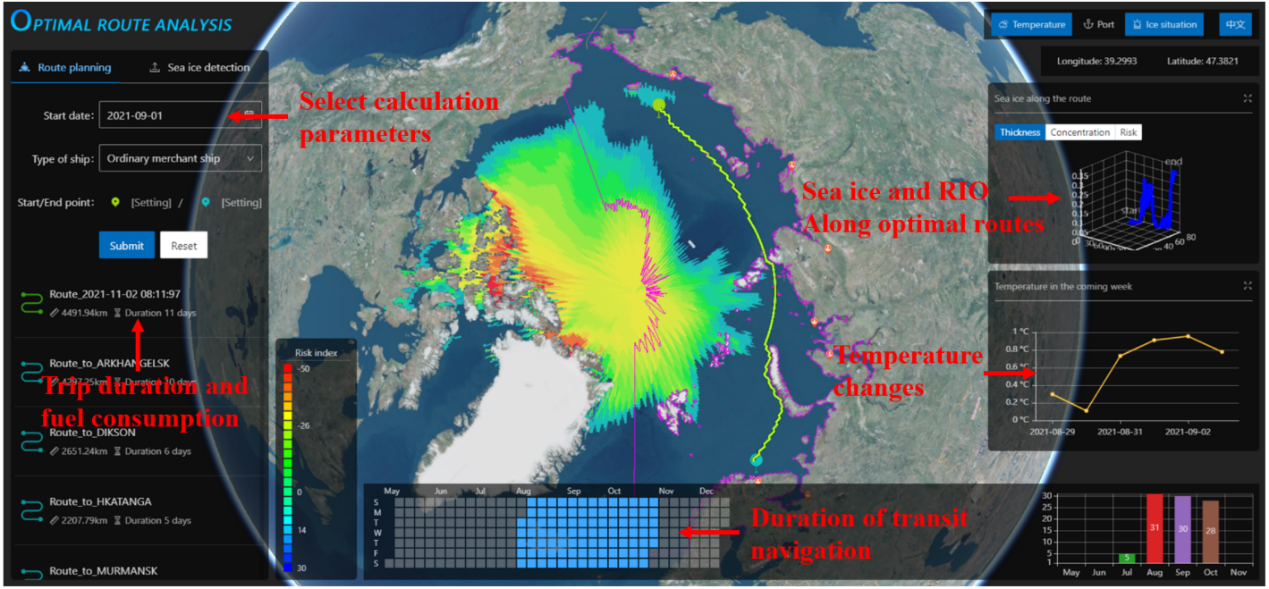 北极冰区航线智能规划取得新进展